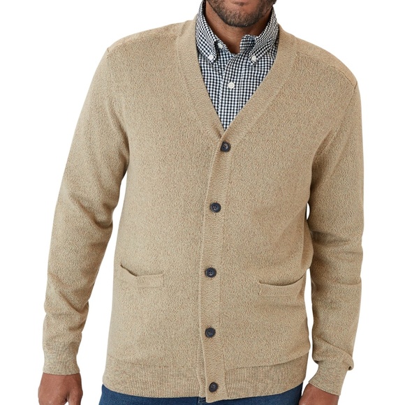 Chaps Button Front Cotton Cardigan/Sweater - NWOT - Picture 1 of 6